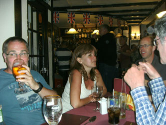 Clive, Linda, Giles and Graham