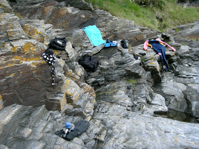 Drying the kit
