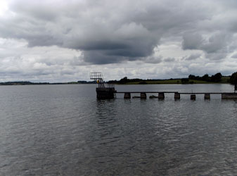 Diving Board at Lough Owel